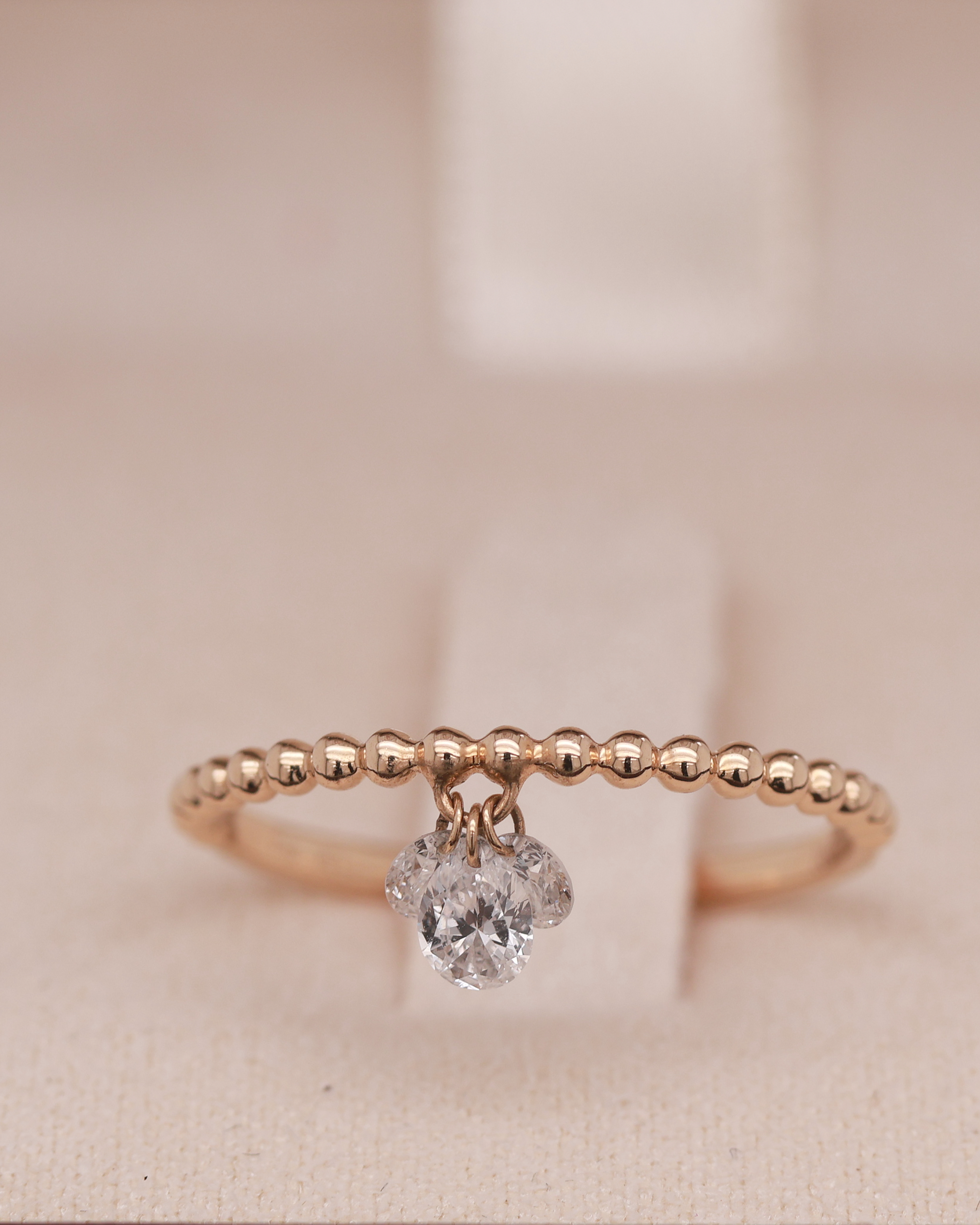 Vanilla Gold 14K Diamond Ring
