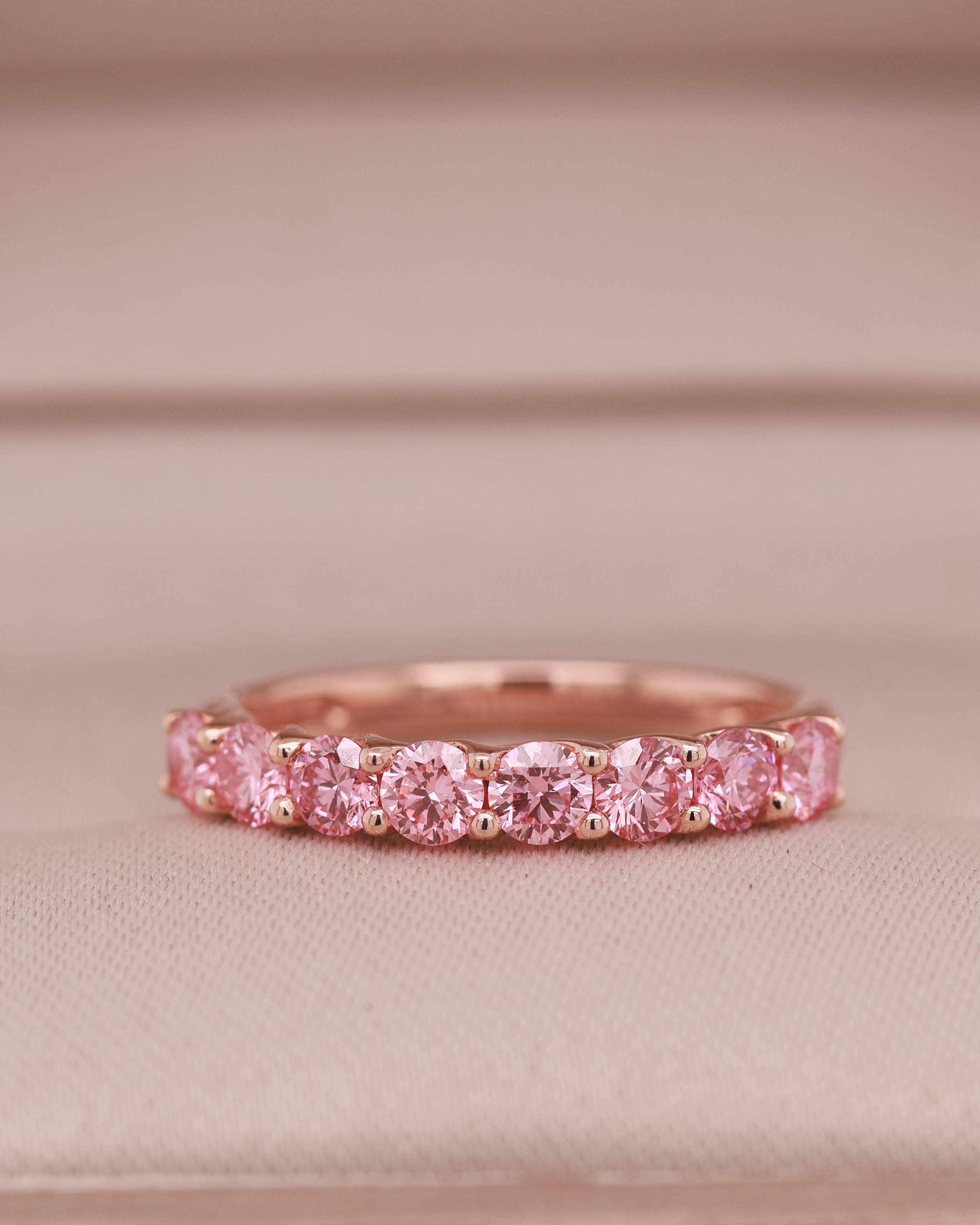 Rose Gold 14K Diamond Ring