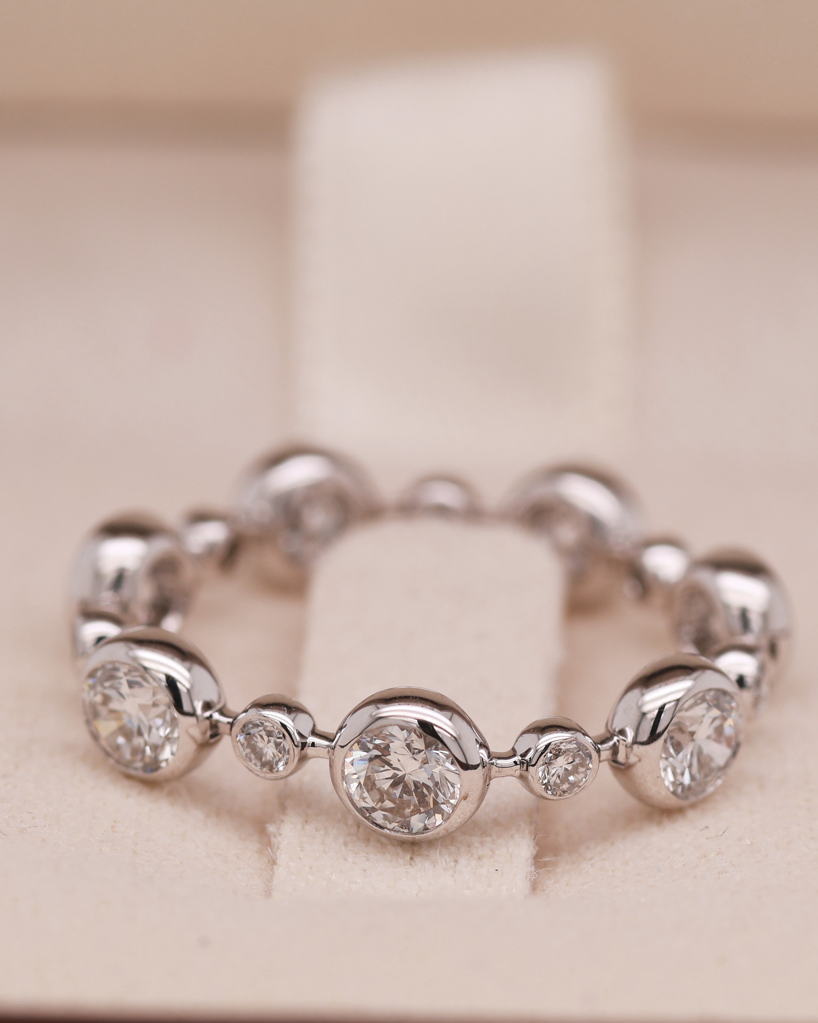 White Gold 10K Diamond Ring