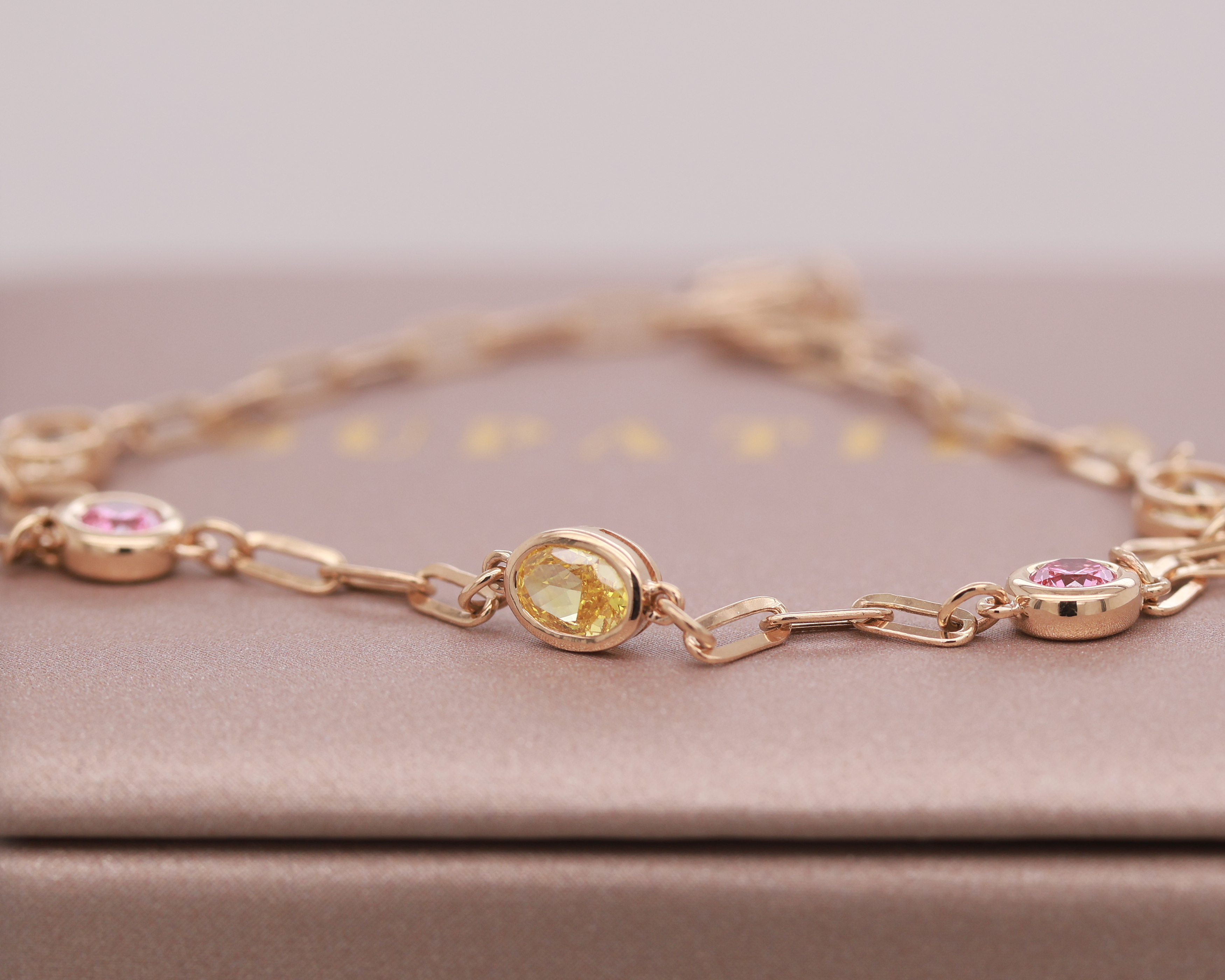 Vanilla Gold 14K Diamond Bracelet
