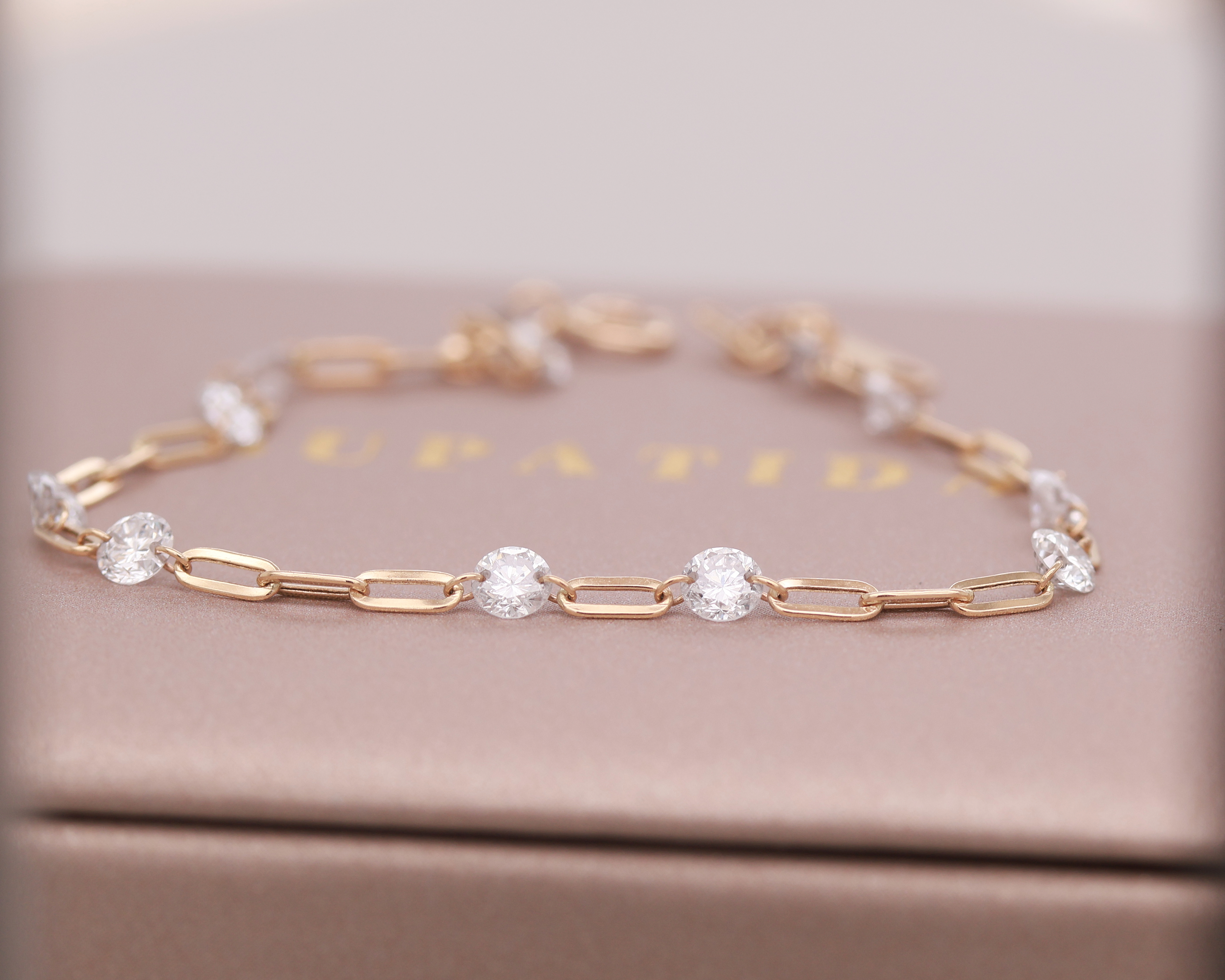 Vanilla Gold 14K Diamond Bracelet