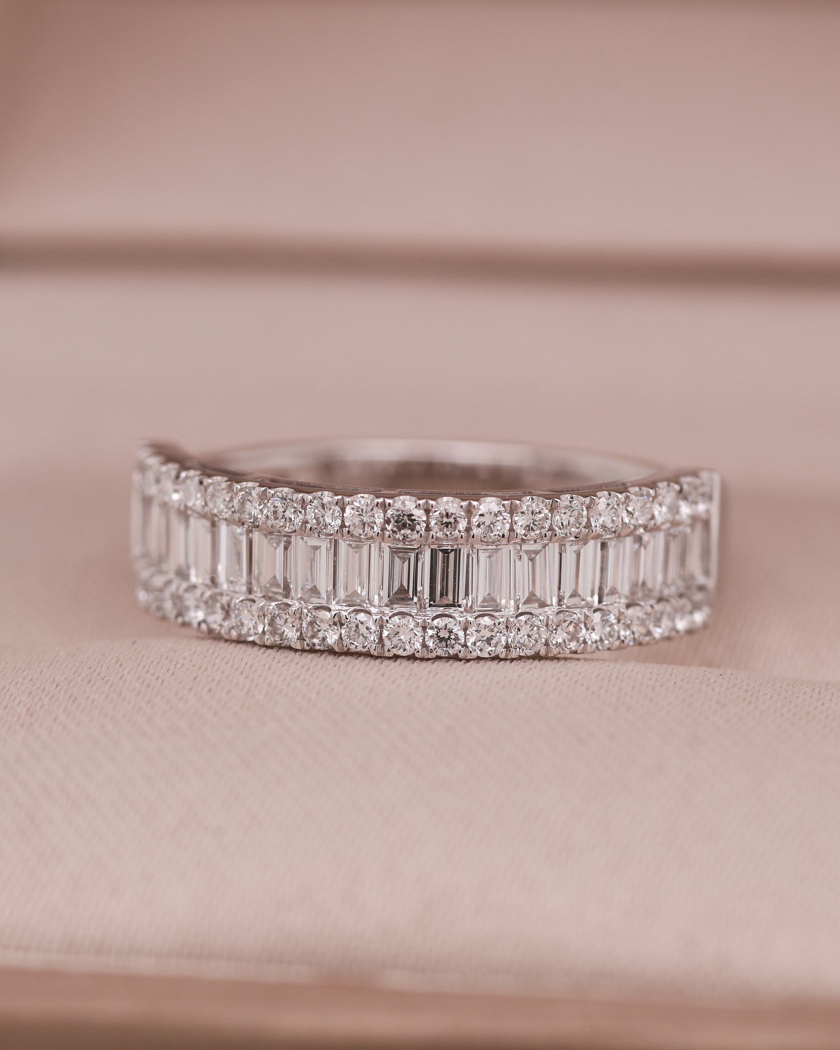White Gold 10K Diamond Ring