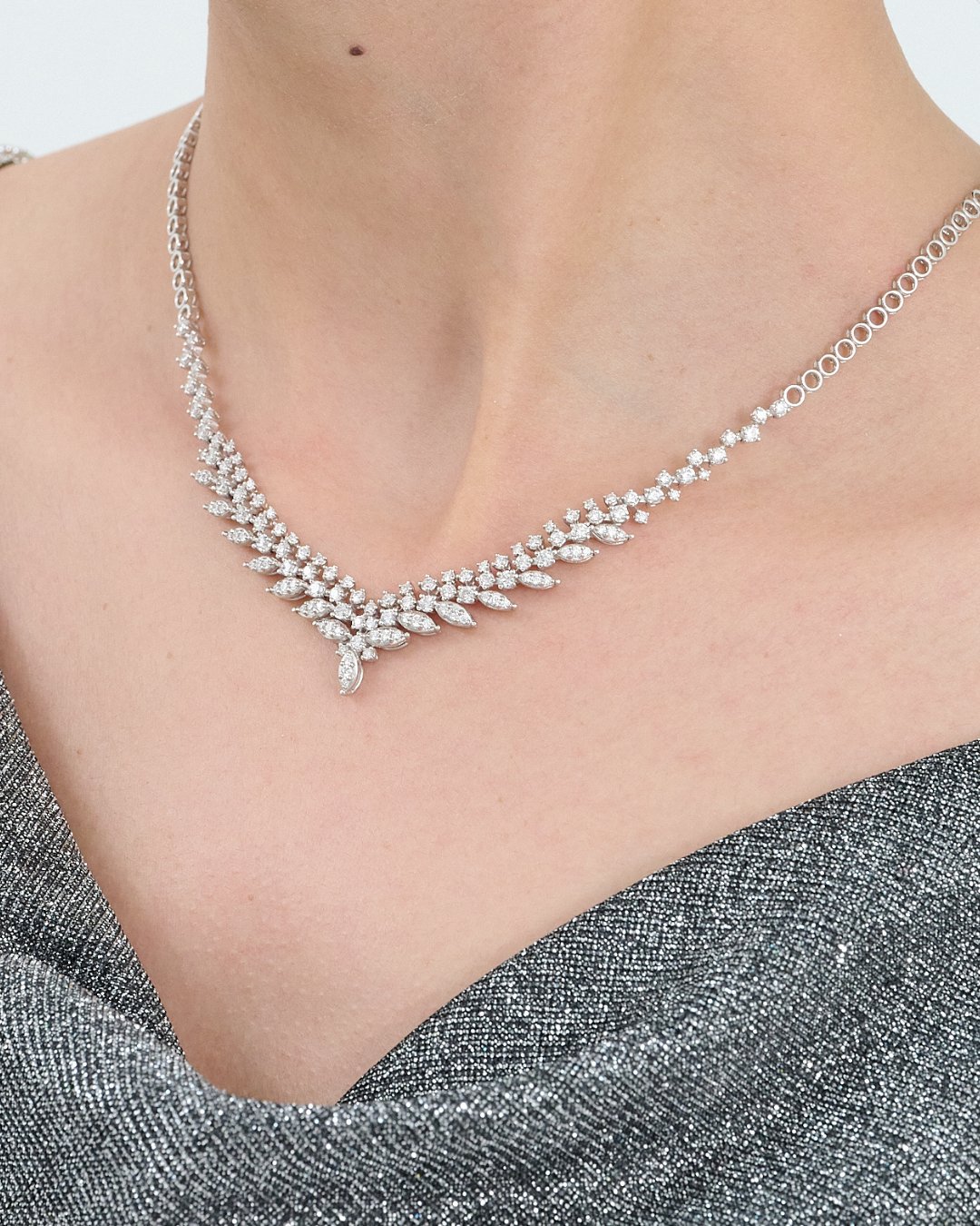 White Gold 18k Gala Necklace